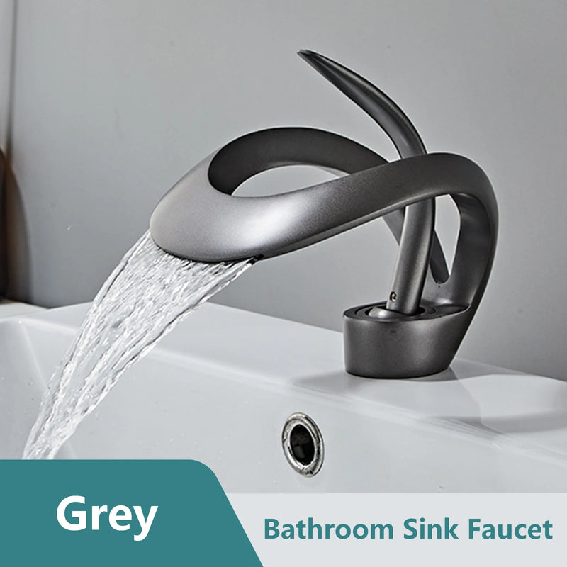 AquaLuxe Waterval Wastafelkraan