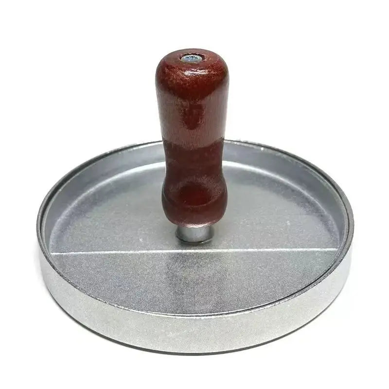 GrillMaster Burgerpers – Aluminium Hamburger Vorm voor Perfecte BBQ Burgers