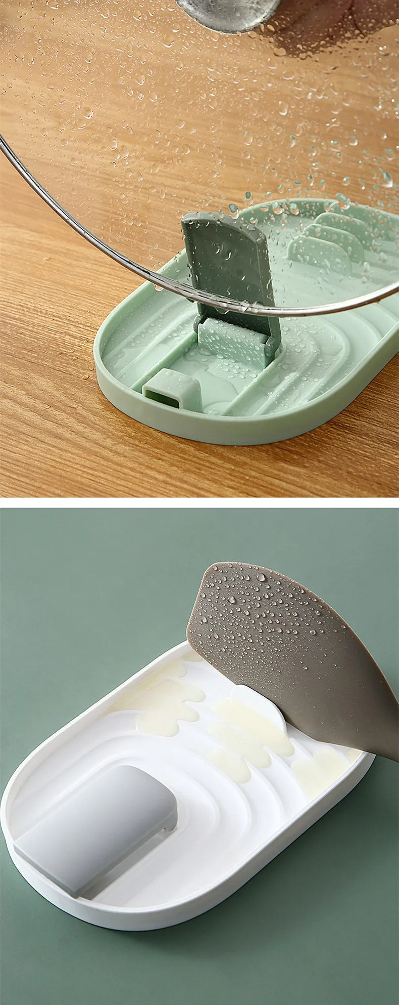 SpoonNest – Hittebestendige Lepelhouder & Spatelrekje voor in de Keuken