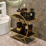 AureliaTower Luxe 2-Laags Badkamer & Make-up Organizer