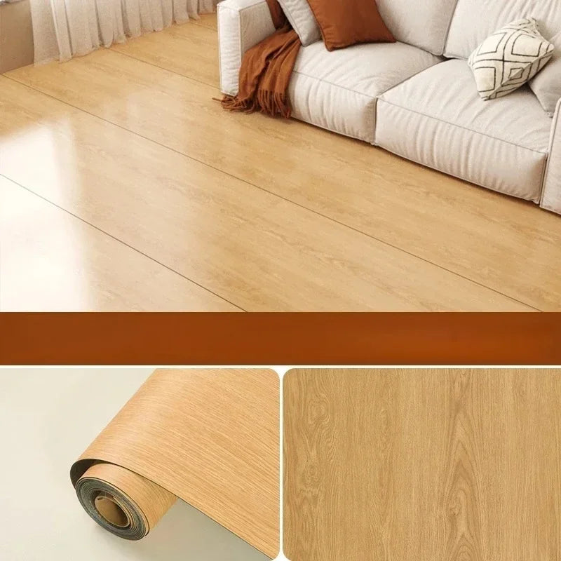 WoodStyle Luxe – Imitatie Houtnerf Vloersticker