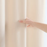 BohoChic Douchegordijn – Beige/Oud Ivoor