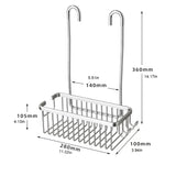 AluGrip Doucherek Zonder Boren – Verwijderbaar Aluminium Badmandje – Wandmontage & Roestvrij