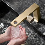 AurumFlow Luxe Roze Gouden Wastafelkraan