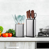 ChefPro – Luxe RVS Universeel Mesblok met Antibacteriële Eigenschappen