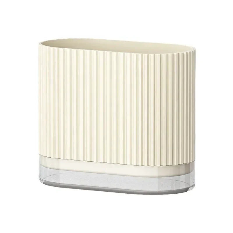 Organix – Multifunctionele Keukenbestekhouder met Afvoer & Wandmontage (Zonder Boren)