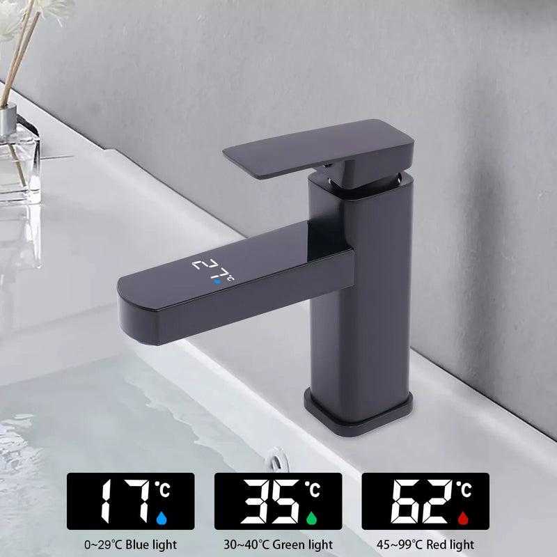 AquaVision Digitale Kraan met LED Temperatuurweergave
