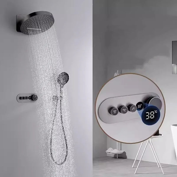 AquaRegal Thermostatische Regendouche Set