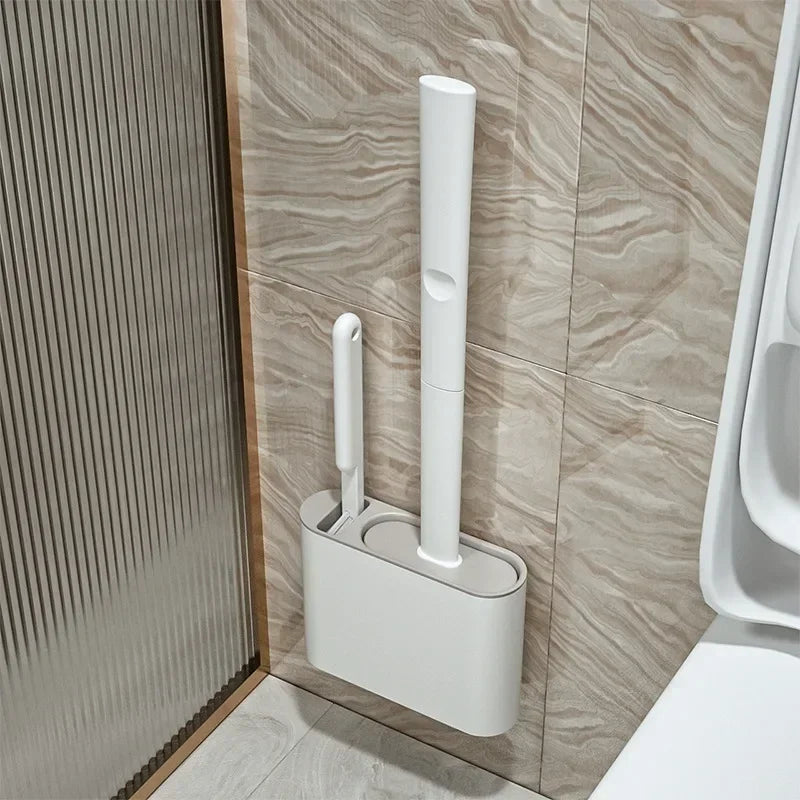FlexiClean Siliconen Toiletborstel Set