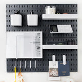 Pegboard Combinatieset – Muur Organizer | 22" x 22" | Verstelbaar & DIY | Inclusief Accessoires