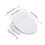 AquaLuxe SmartBidet – Automatisch Spoelend & Droogt met Verwarmde Zitting en Zelfreinigende Nozzles