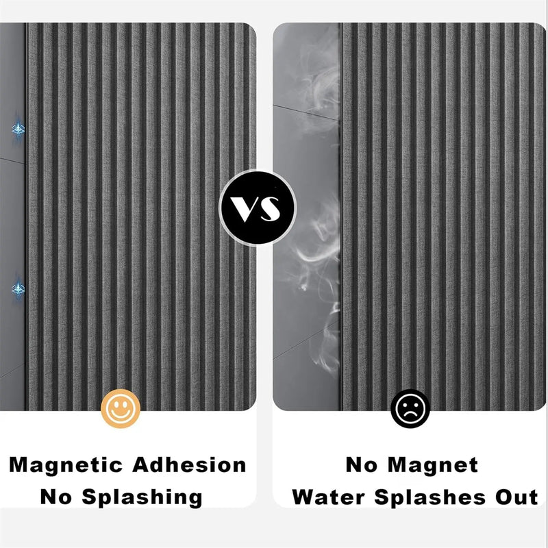 MagnaFold Opvouwbaar Douchegordijn met Magneten