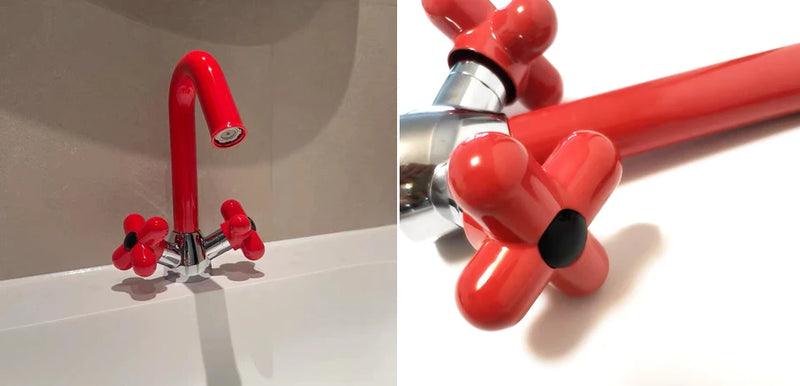 AUREVO Dubbele Handgreep Badkamerkraan