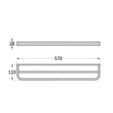 ImperialBronze Antiek Messing Badkamer Accessoireset