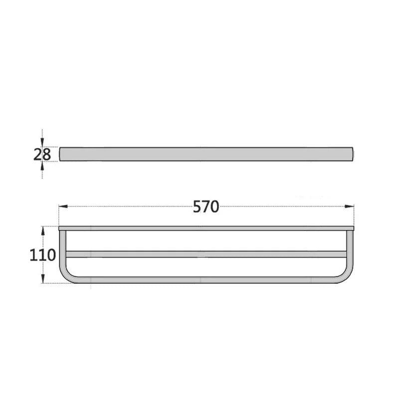 ImperialBronze Antiek Messing Badkamer Accessoireset