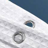 AquaWafel Luxe Douchegordijn – Extra Dik Wafelpatroon