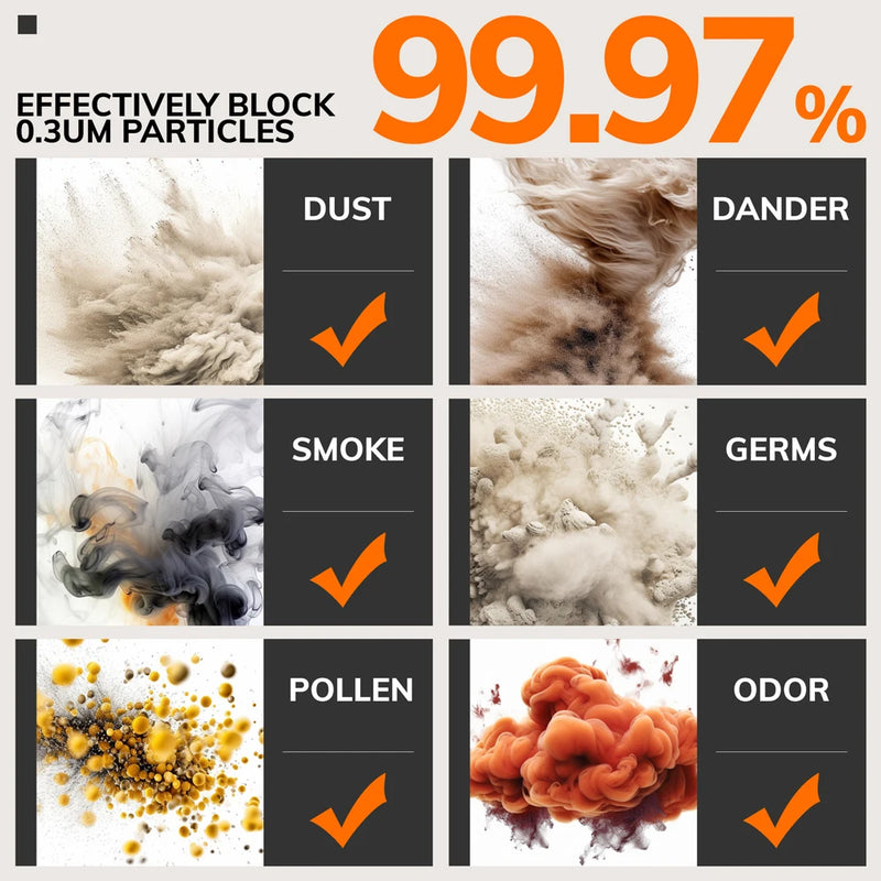 PureBreathe 2-in-1 Luchtzuiveraar met Luchtbevochtiger