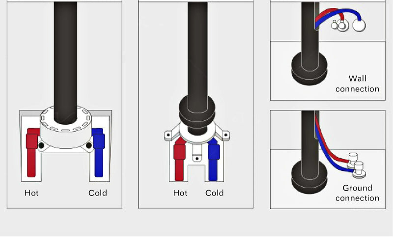 AITANA Luxe Vloerstaande Badkamerkraan