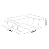 ChillRack – Creatieve Bier- & Wijnfles Koelkast Organizer met Haakfunctie