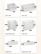 MagnoRack – Magnetisch Koelkast Zijrek met Extra Opbergruimte