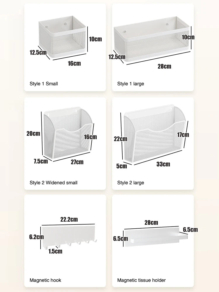 MagnoRack – Magnetisch Koelkast Zijrek met Extra Opbergruimte