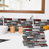 LuxeMarmer Zwart-Wit Marmerlook Wandstickers