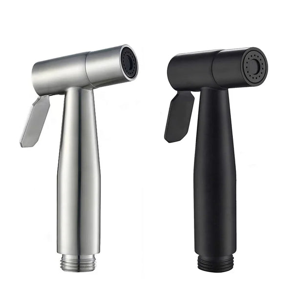 PureJet Handdouche voor Toilet – Roestvrijstalen Hand Bidet – Zelfreinigend, Wandmontage & Krachtige Waterstraal