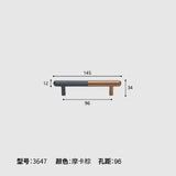 Modern Meubelhandvat – Aluminiumlegering | Diverse Maten | Inclusief Schroeven