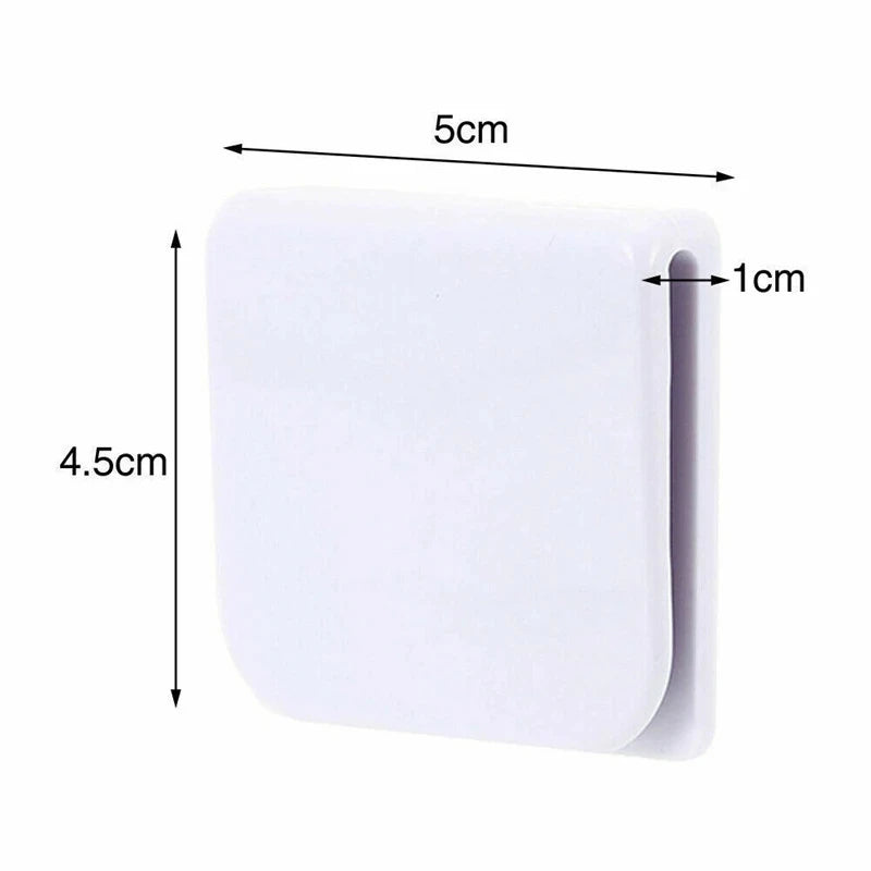 AquaFix Douchegordijn Clips – Set van 2 en 6