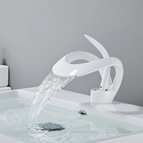 AquaLuxe Waterval Wastafelkraan