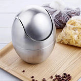 LuxBin Mini Prullenbak van Roestvrijstaal