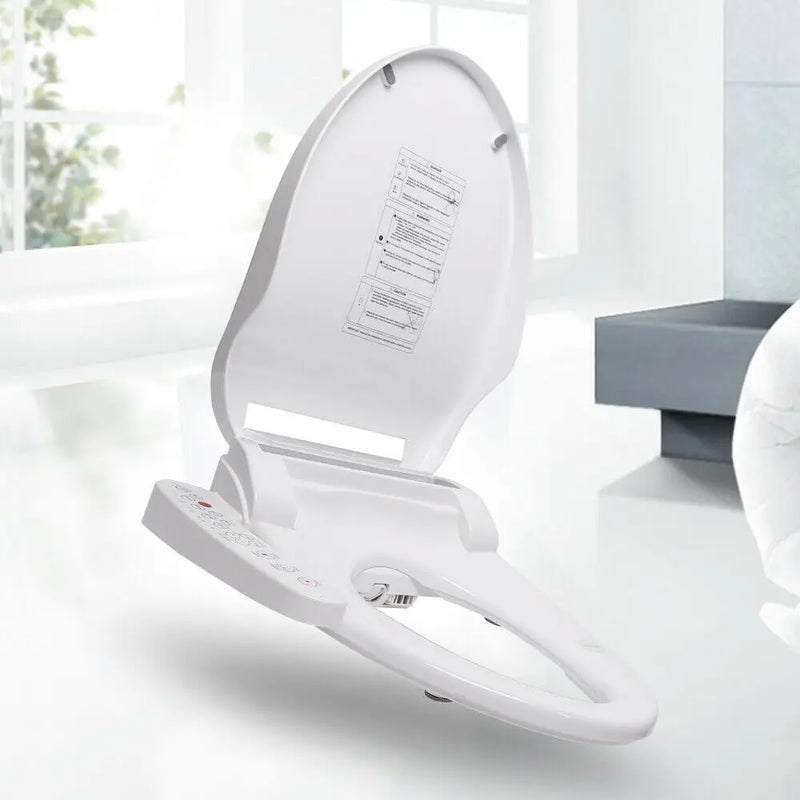 AquaLuxe SmartBidet – Automatisch Spoelend & Droogt met Verwarmde Zitting en Zelfreinigende Nozzles