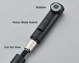 FlexiJet Zwarte Uittrekbare Keukenkraan