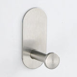 Zelfklevende RVS Badkamer Accessoireset – Geen Boren | Geborstelde Afwerking | Metalen Montage