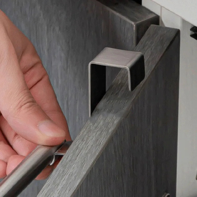 CabinHang – RVS Keukendoekrek zonder Boren