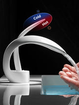 AquaLuxe Waterval Wastafelkraan