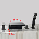 4-delige watervalkraanset