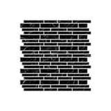 LuxeMarmer Zwart-Wit Marmerlook Wandstickers