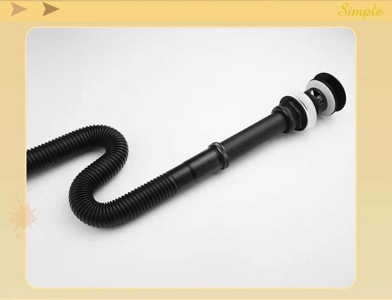 FlexiDrain Universele Pop-Up Wastafelafvoer