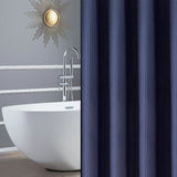 AquaWafel Luxe Douchegordijn – Extra Dik Wafelpatroon