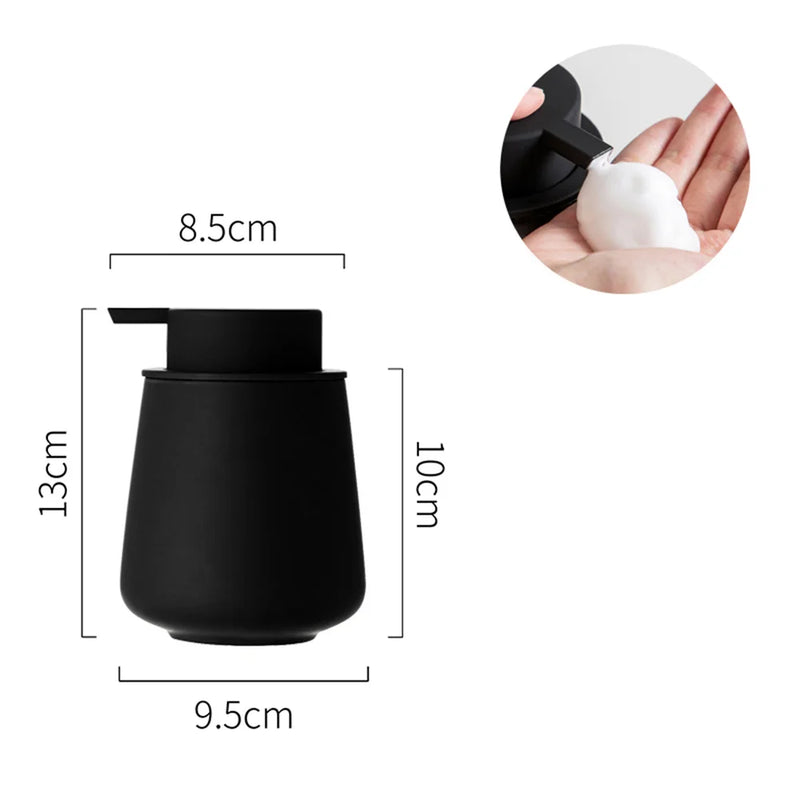 CeramiLux 300ml Luxe Keramische Zeepdispenser – Voor Zeep, Shampoo, Conditioner of Lotion