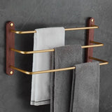 Wandgemonteerde Handdoekstang | 1 Staaf | Minimalistisch & Functioneel Design