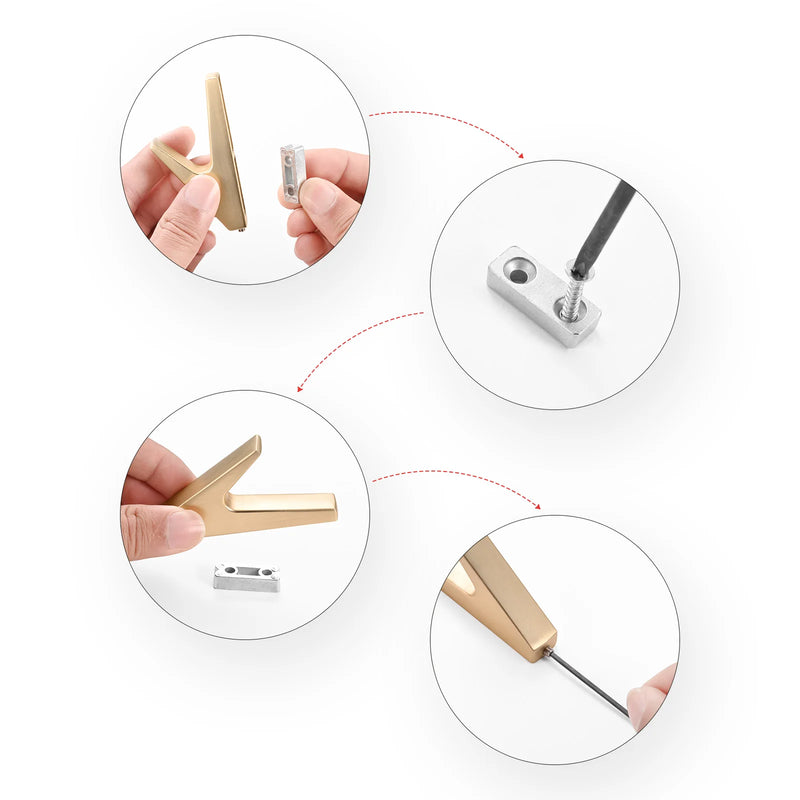 Sarihosy Luxe Mat Wandhaken