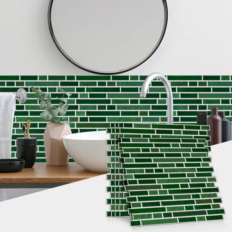 LuxeMarmer Zwart-Wit Marmerlook Wandstickers