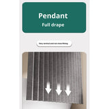 Magneto Vouwbare Douchegordijn