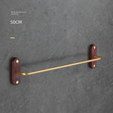 Wandgemonteerde Handdoekstang | 1 Staaf | Minimalistisch & Functioneel Design