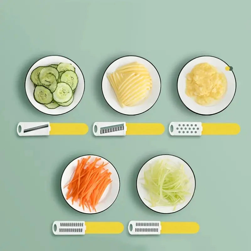 SlicePro – Multifunctionele Groente- en Fruitsnijder met Handgreep