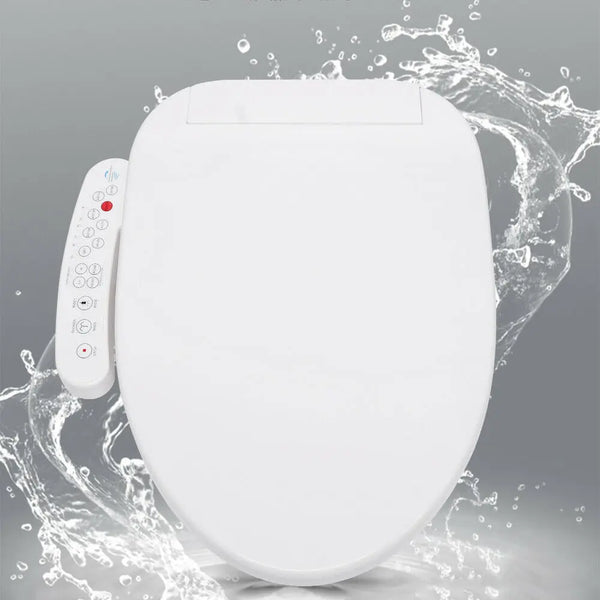 AquaLuxe SmartBidet – Automatisch Spoelend & Droogt met Verwarmde Zitting en Zelfreinigende Nozzles