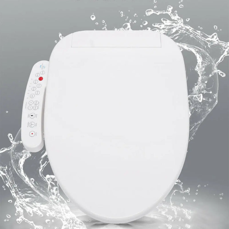 AquaLuxe SmartBidet – Automatisch Spoelend & Droogt met Verwarmde Zitting en Zelfreinigende Nozzles