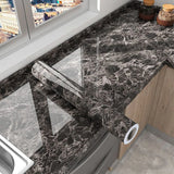 MarbleShield – Luxe Zelfklevende Marmerfolie voor Keuken & Meubels